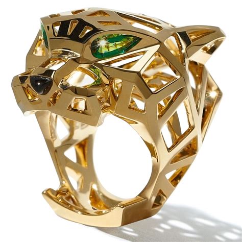 cartier panthere ring replica|cartier panther ring men.